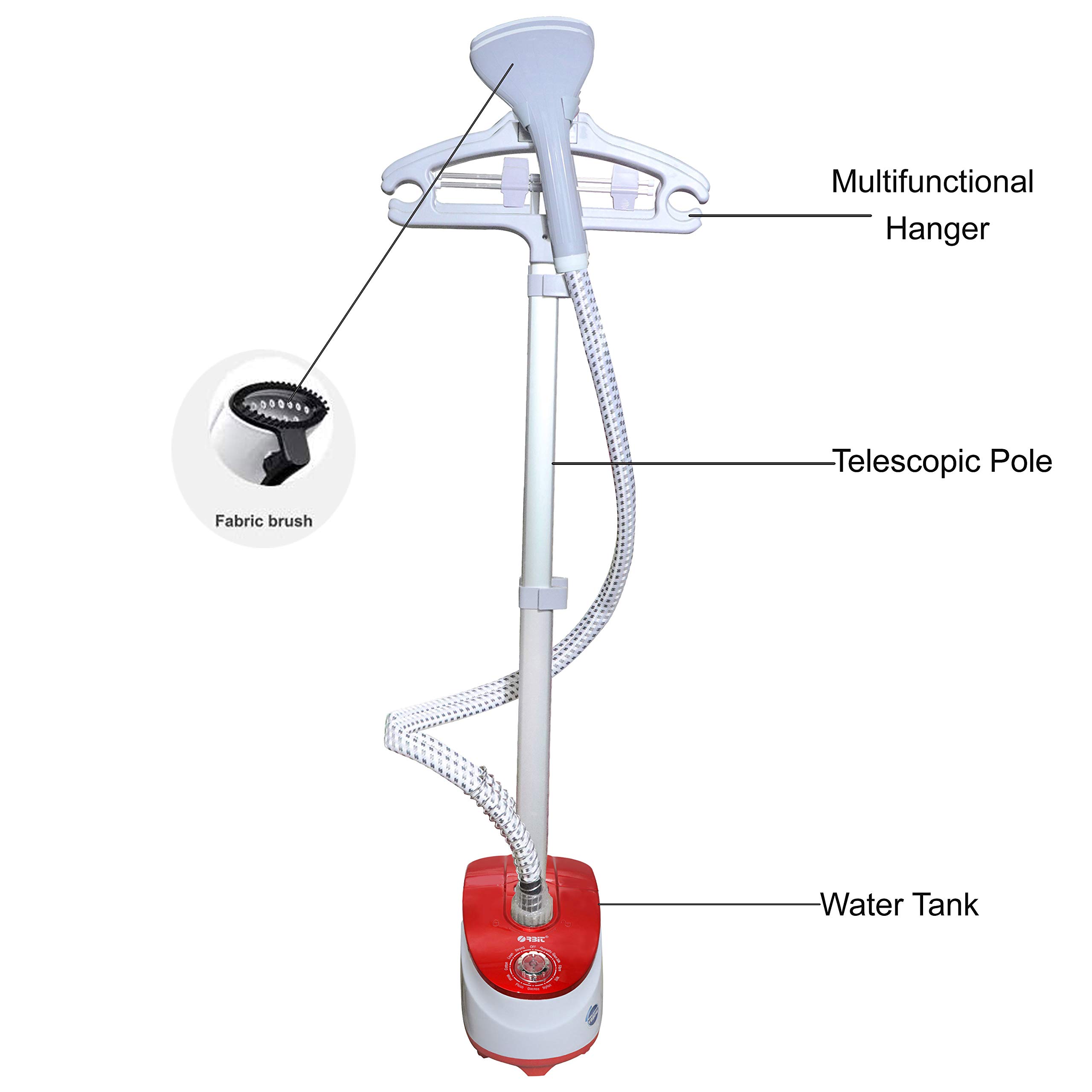 Orbit Amadeus 2 Garment Steamer - Powerful Steam -3