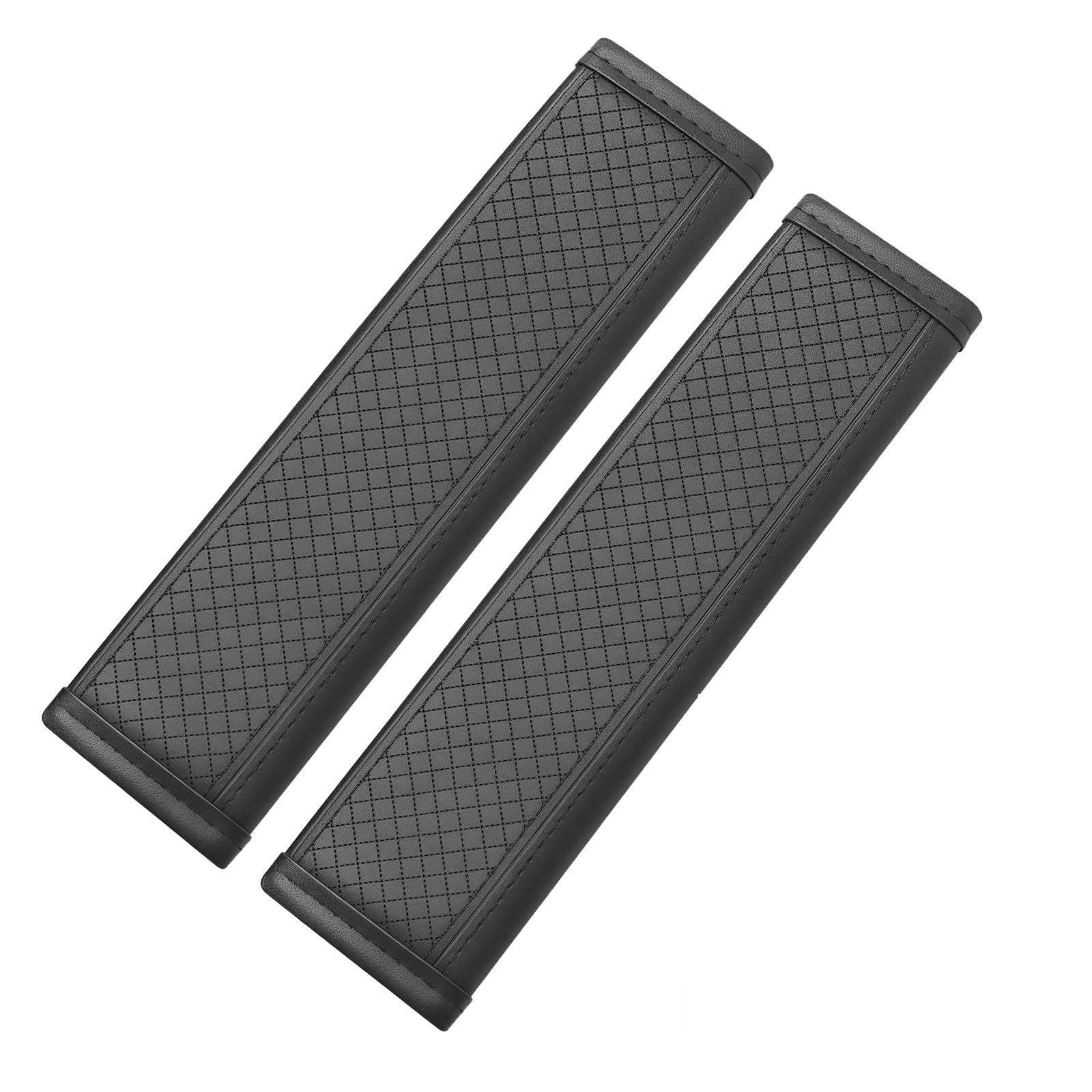 KJGXN 2Pcs Car PU Velvet Seat Belt Padding, for Proton Saab 9-5 Combi Sedan 2000-2014