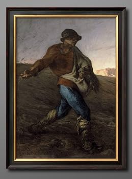 ジャン＝フランソワ・ミレー、【薪木とり】、希少な額装用画集より、状態良好 Amazon.co.jp: Jean Francois Milletジャン＝フランソワ・ミレー