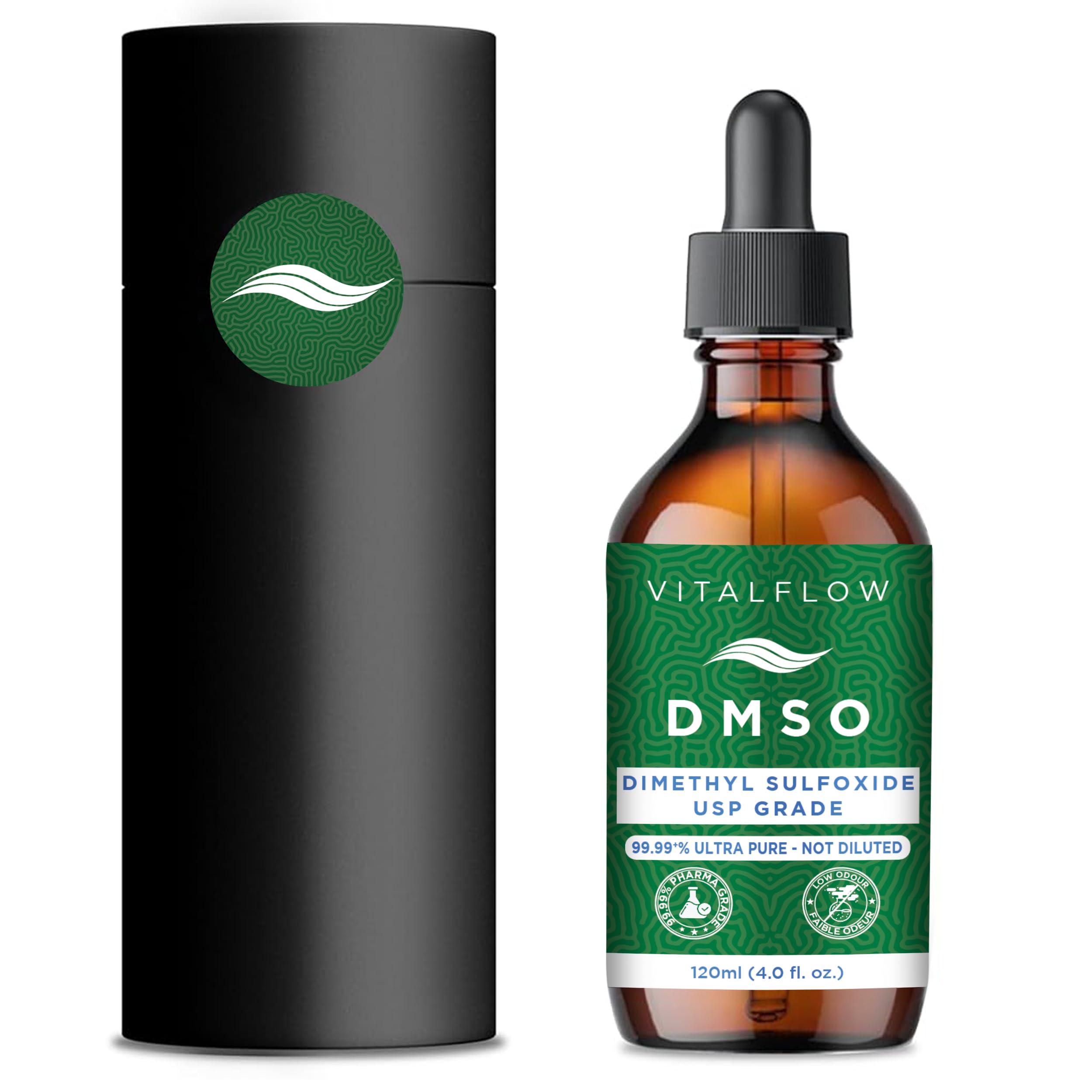 VITALFLOW DMSO (Dimethyl Sulphoxide) Liquid 99.99+% Purity