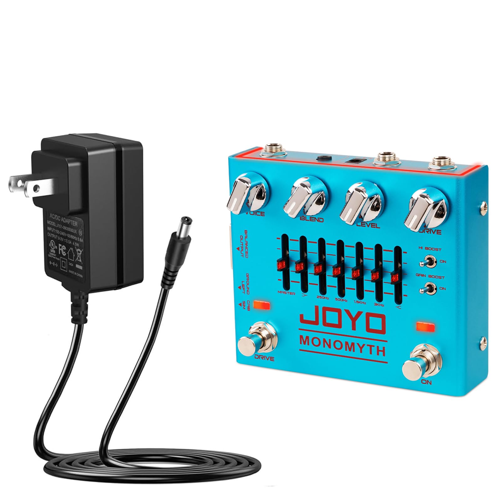 Amazon.com: JOYO Bass Guitar Pedals Overdrive Amp Simulator