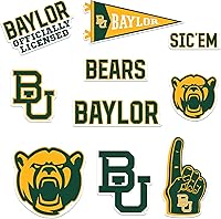 Vista 122 de Universidad de Florida Central - Paquete variado de 9 calcomanías de vinilo grandes de lujo - Laptop, botella de agua, álbumes de recortes, tableta