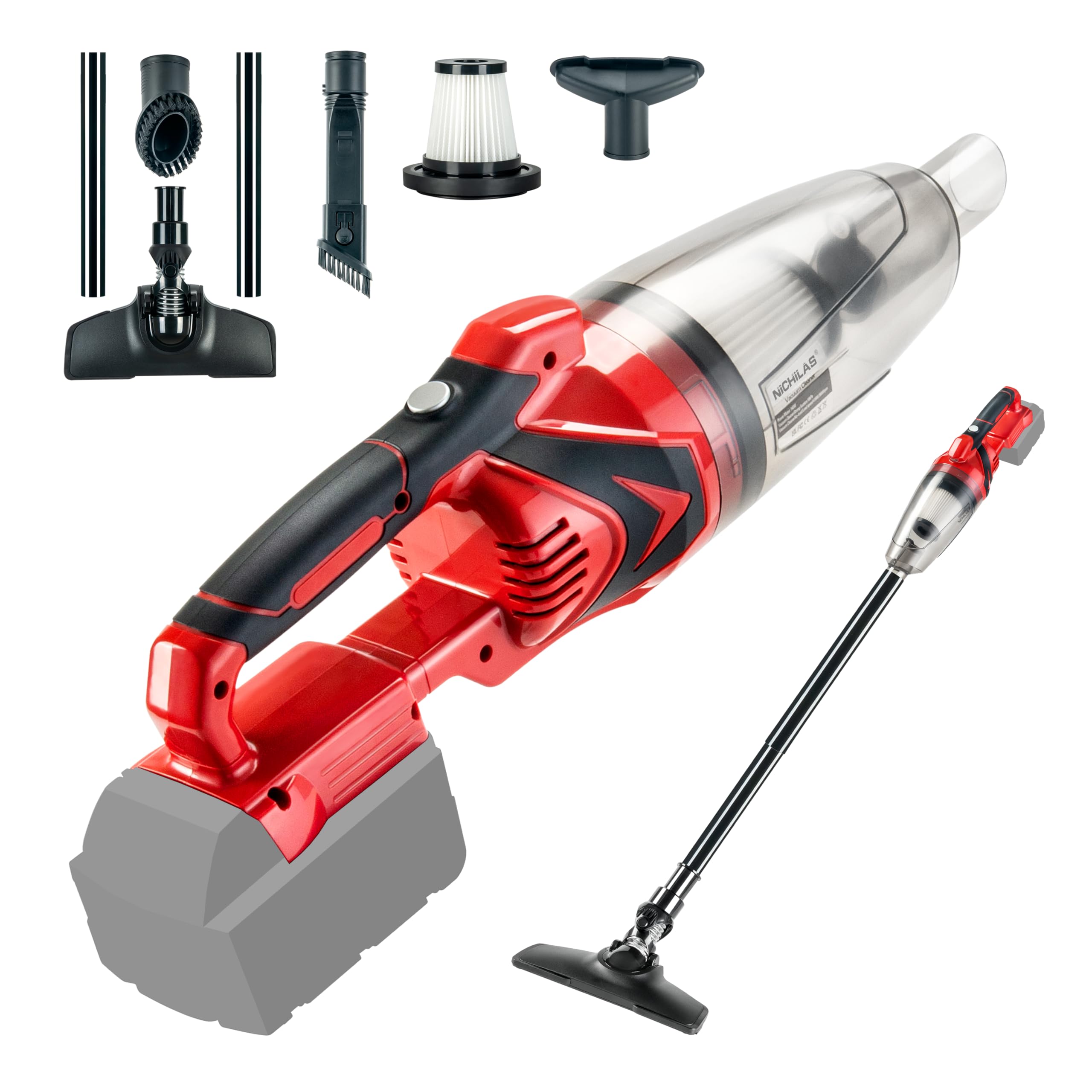 Amazon.com - Nichilas Handheld Vacuum Cleaner, 10KPA Powerful