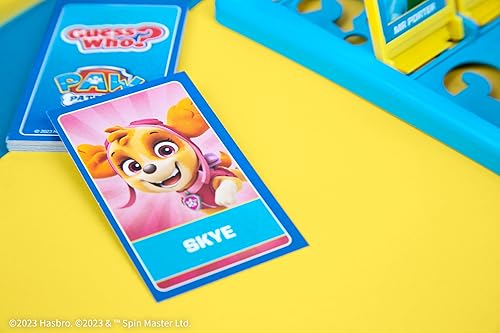 Miniatura 9 de Juego de mesa de Paw Patrol, con Chase, Rocky, Skye y más, juego oficial de Nickelodeon Paw Patrol, juego de deducción familiar para niños de 6 años