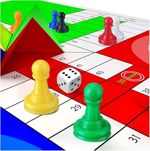 Miniatura 6 de Zonon 64 piezas de juegos de mesa, piezas de ajedrez de plástico multicolor, 1 pulgada a granel para tablero de componentes de mesa, accesorios de