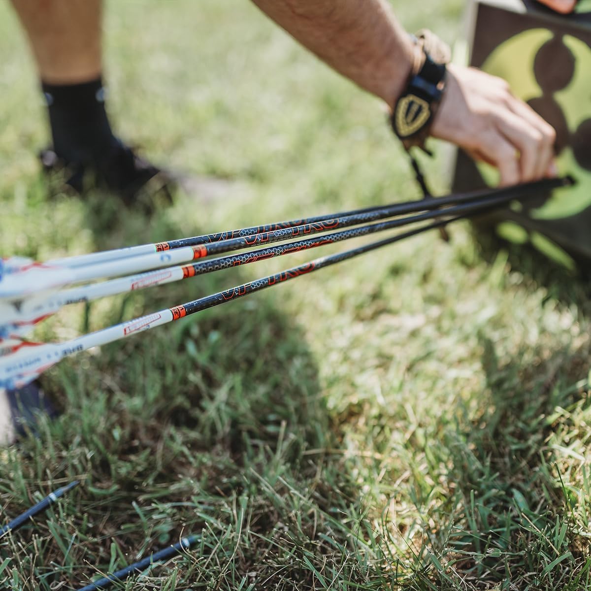 Victory Archery VF TKO 0.245" 200/250/300/350/400 Spine Standard Diameter Carbon Hunting Arrow Shafts 12 Pack