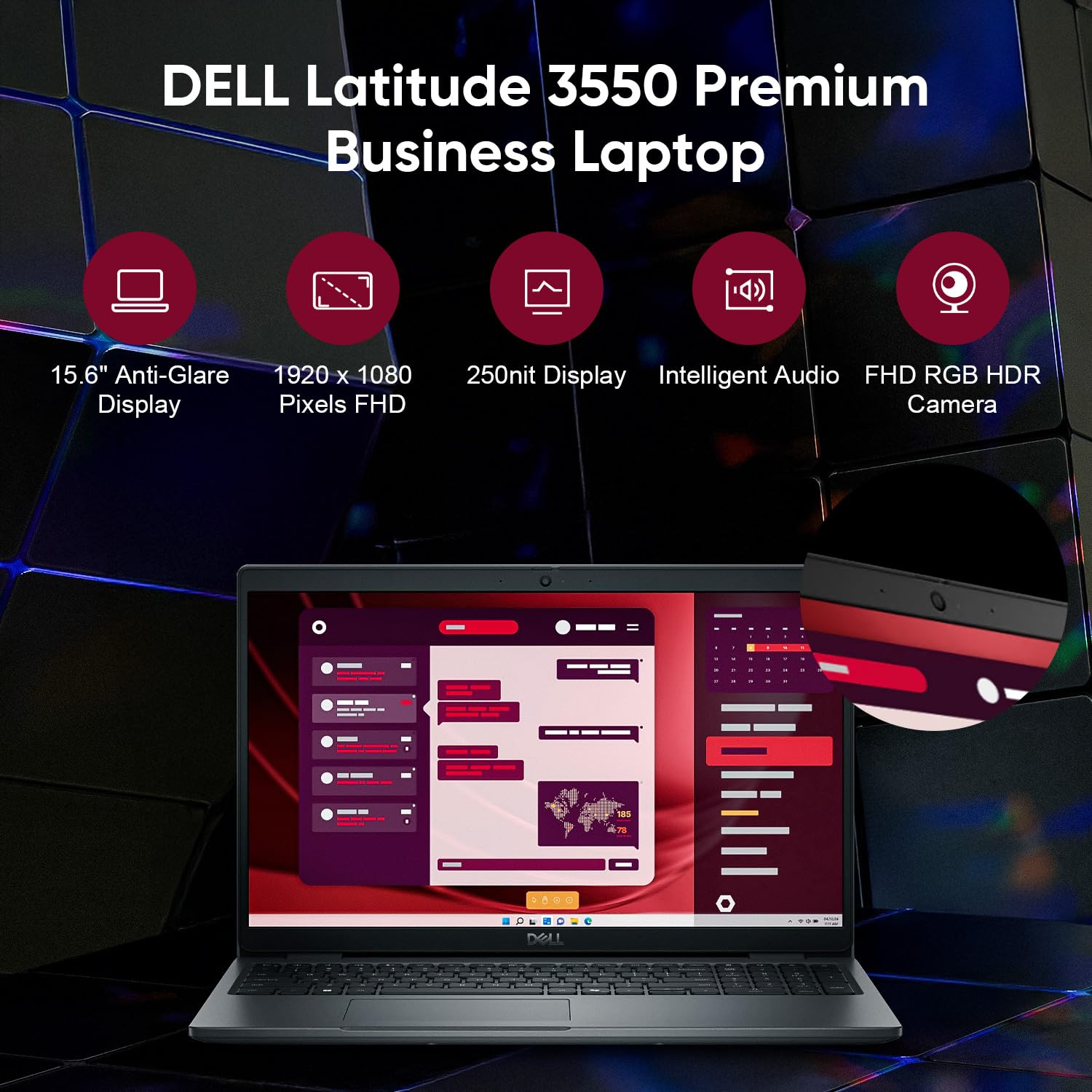 Amazon.co.jp: Dell Latitude 3550 ビジネスノートパソコン、15.6 