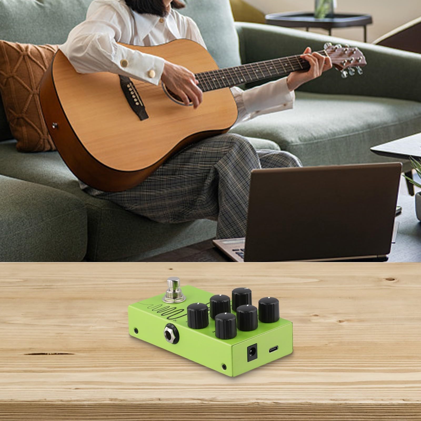 Pédale True Bypass Delay 600 ms