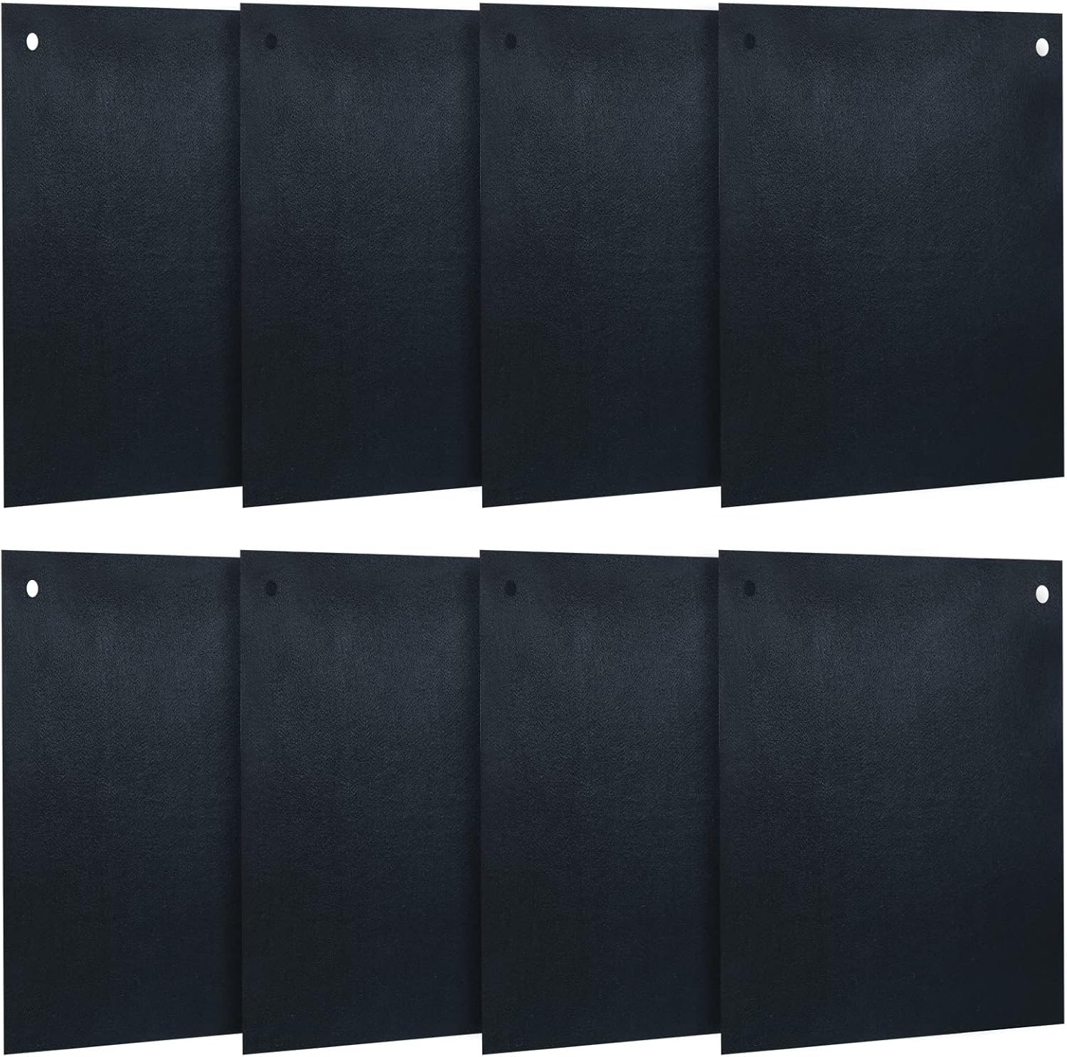 Woanger 8 Pcs 16" x 16" Black Welding Blanket Fireproof