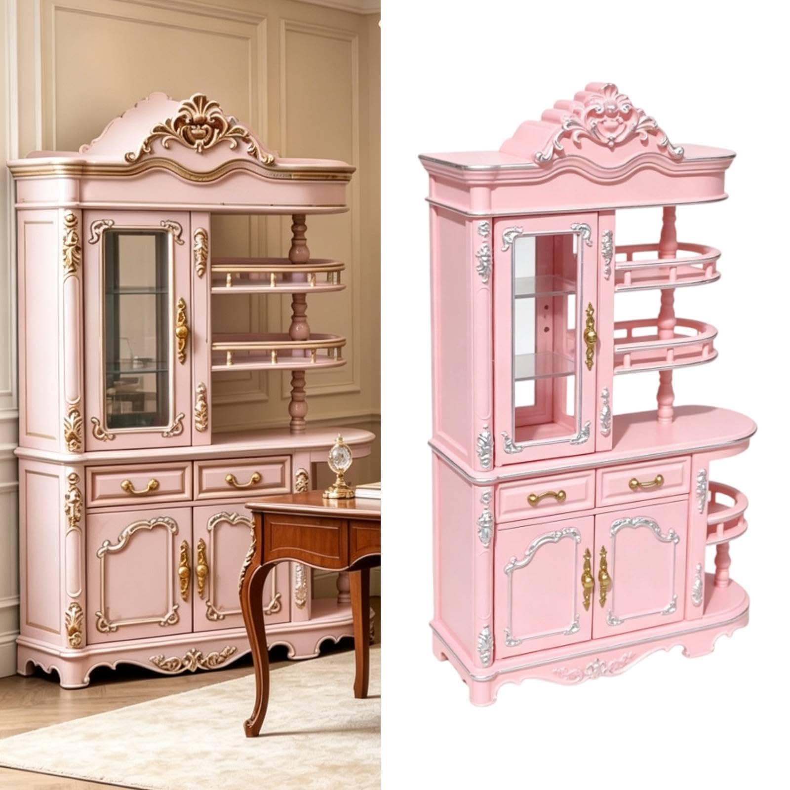 Mobili Decorativi per Case delle Bambole in 1:12, Accessori Moda per Il Soggiorno.