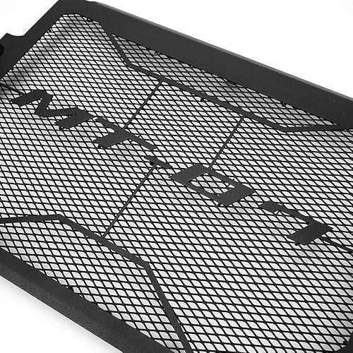 Miniatura 3 de Motorcycle Radiator Motorcycle Accessories Aluminum Radiator Grille Guard Cover Protector for Ya&ma&ha MT-07 FZ-07 2018-2023