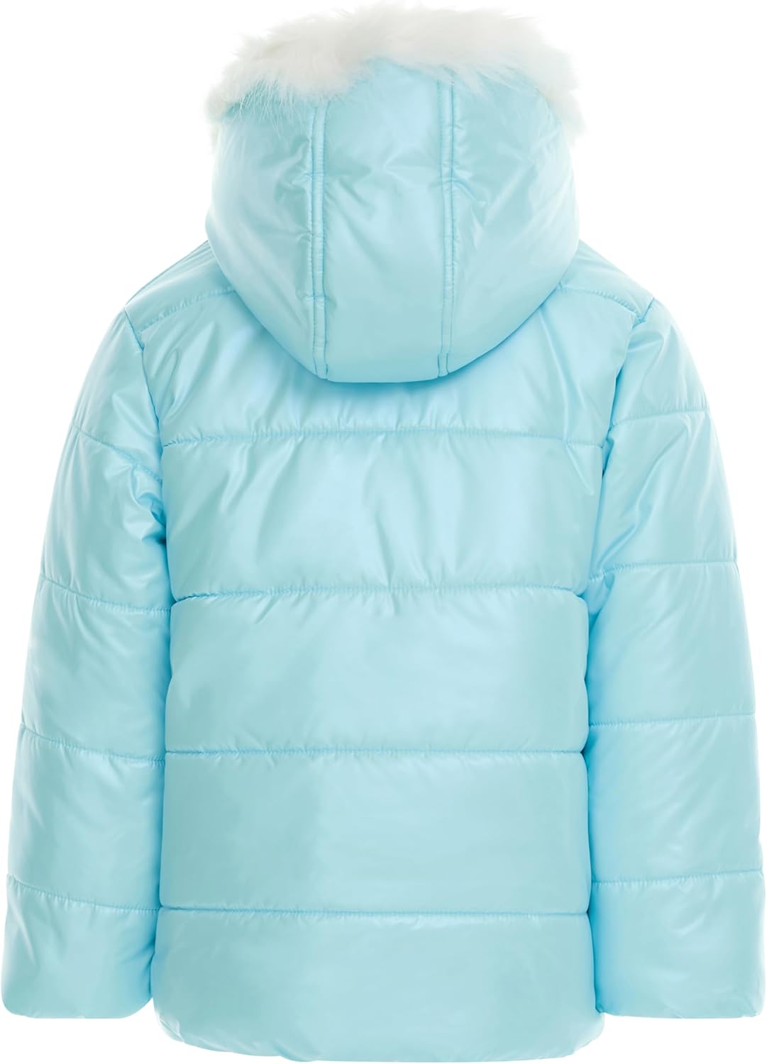 Disney Junior Girls Zip Up Puffer Jacket Toddler to Big Kid Sizes (2T - 10-12) - Image 3