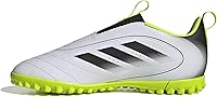 adidas Goletto IX Laceless Turf Soccer Shoes for Kids - Breathable Juniors Turf Cleats with Rubber Outsole