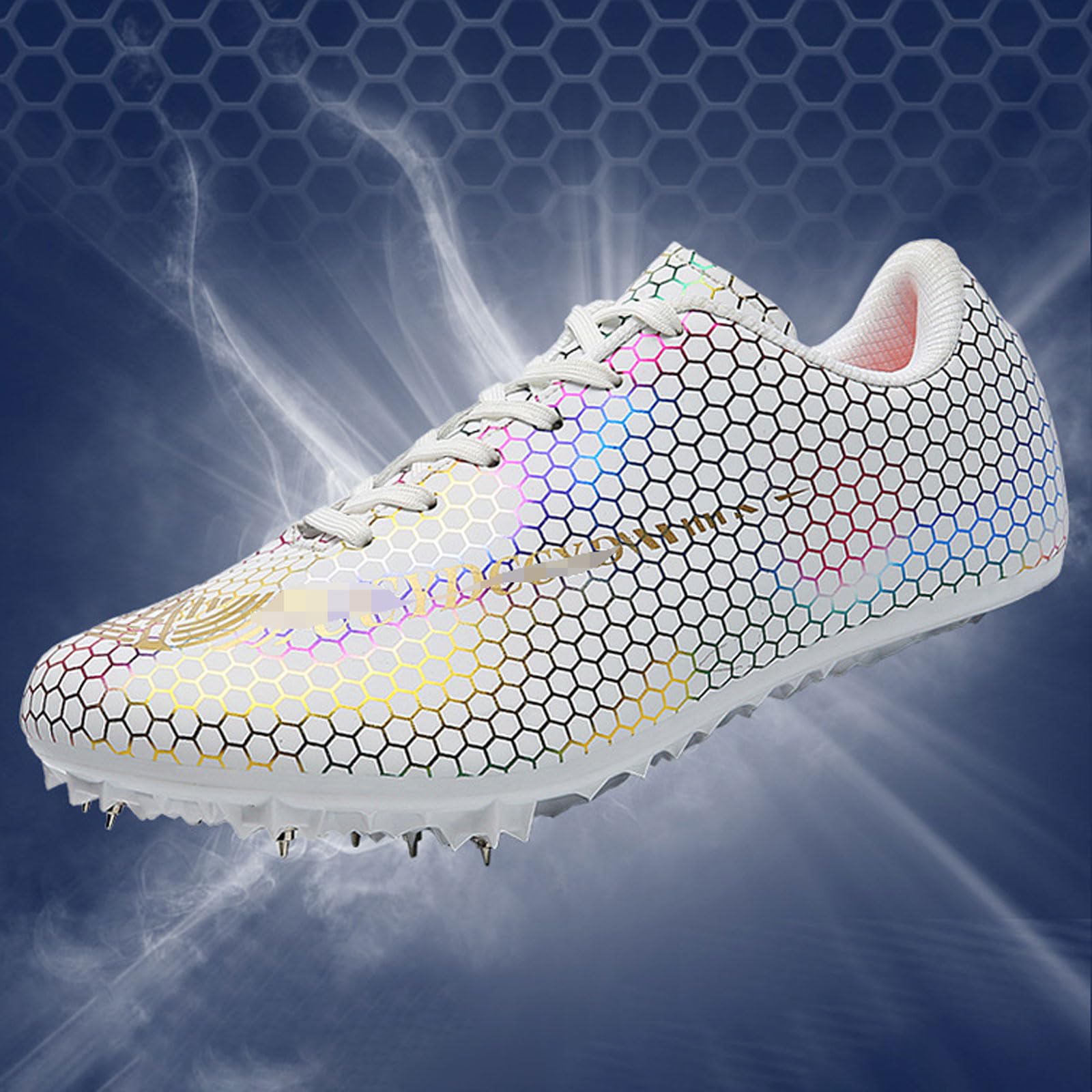 Zapatillas De Correr con Clavos Zapatillas De Atletismo con Clavos Zapatillas Deportivas con Clavos De,CóModas Resistencia Resistente Al Desgaste Antideslizantes para Hombres Y Mujeres