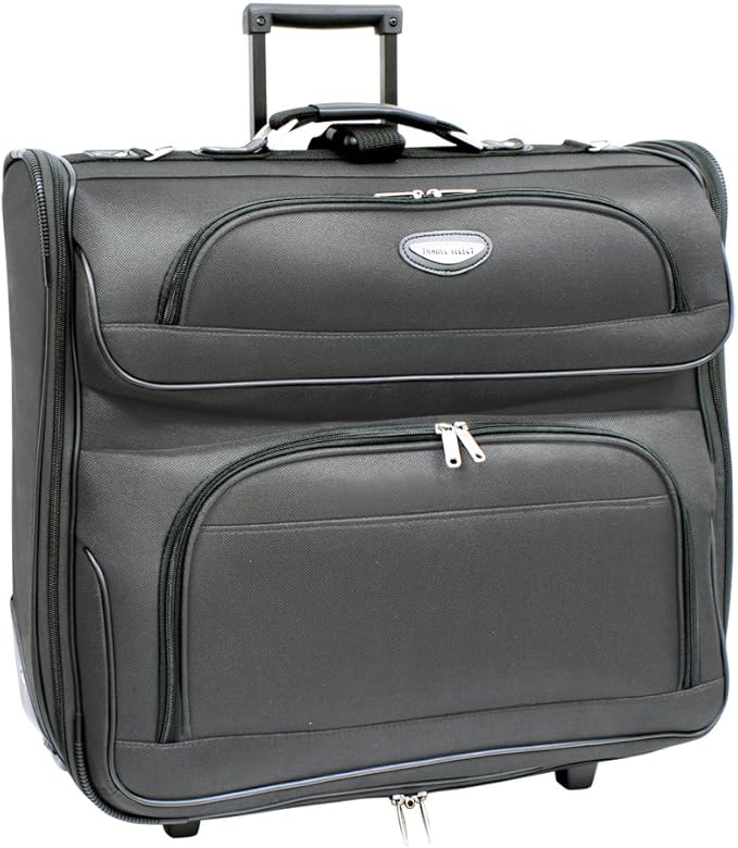 Travel Select Amsterdam Business Rolling Garment Bag, Gray