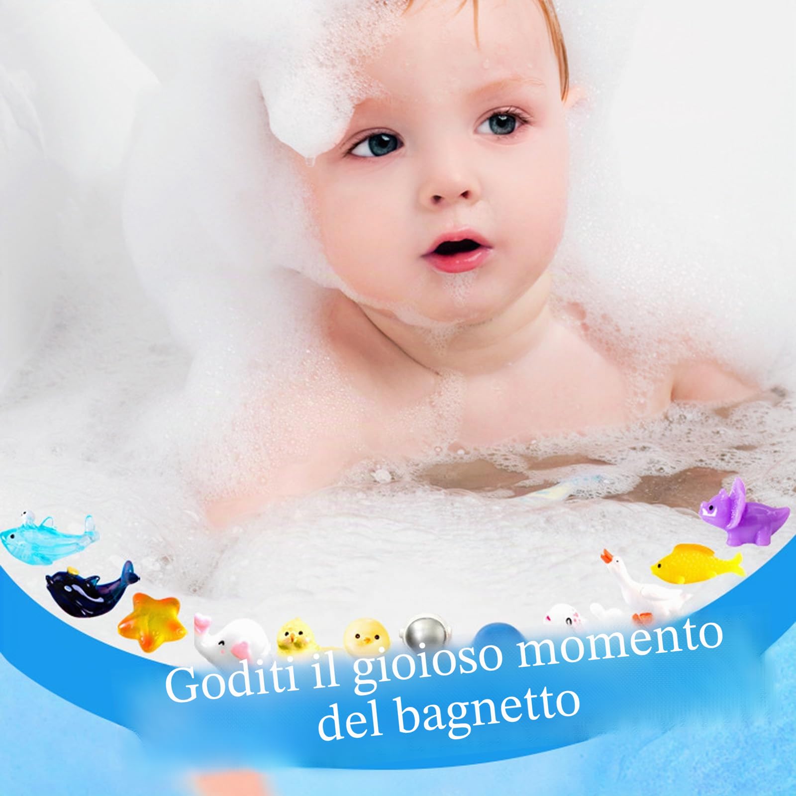 Bombe da Bagno Naturali per Bambini, 12x60g Bombe da Bagno Set Regalo, Bombe di Bolle di Bagno con Sorpresa(Mare, Terra e Spazio), Bombe da Doccia Regali di Compleanno Party per Ragazzi e Ragazze