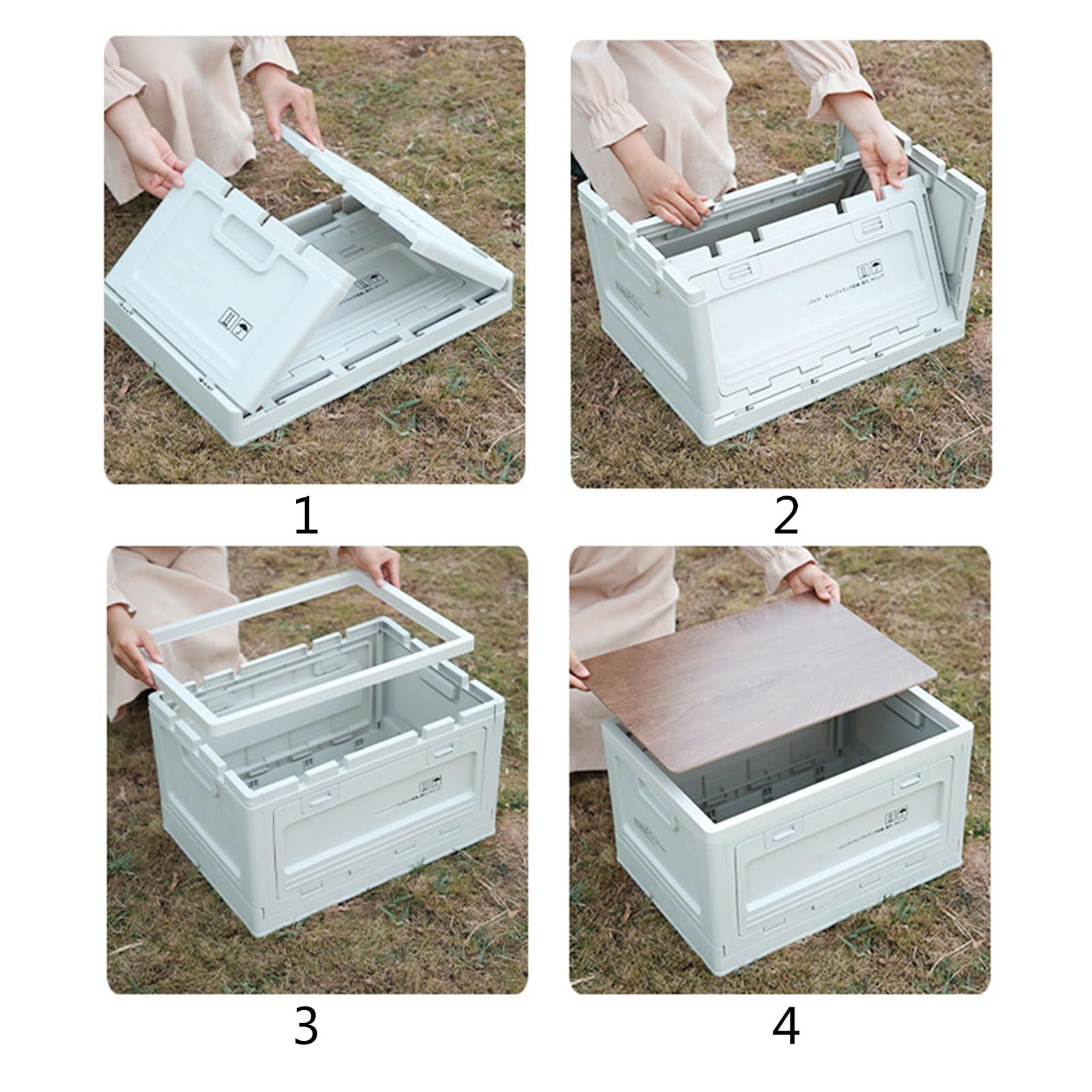 Outdoor Camping Aufbewahrungsbox Tragbar Einzigartige Faltbox Mit Großer Kapazität Organisiert Ihr Zuhause Auto Faltbare Tasche Reisen