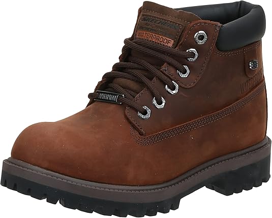 Skechers Men's Sargeants-Verdict Waterproof Boot Fashion