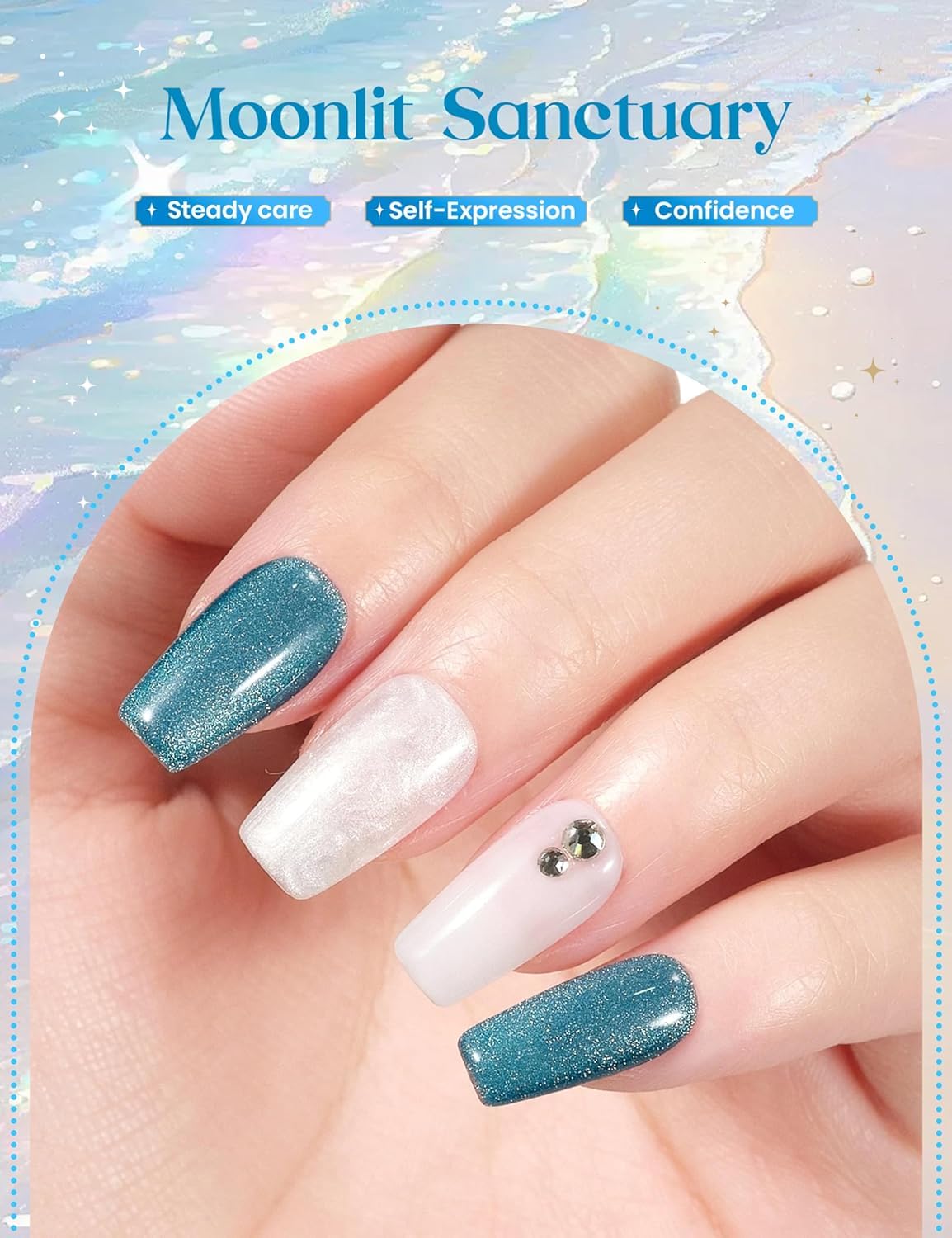 Beetles Themed Gel Nail Polish Kit