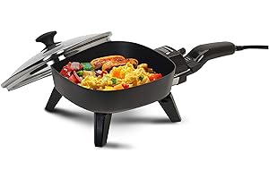 Elite Gourmet Personal Stir Fry Griddle Pan: Revolutionize Your Meals