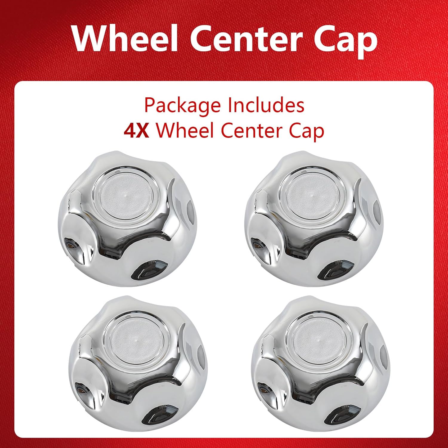 4PCS Wheel Center Caps Hubcap Cover for Ford Explorer 1993-2003 Ford Ranger 1993-2011 Mercury Mountaineer 1997-2001 Replaces F67A-1A096-KA, F67A-1A096-MA