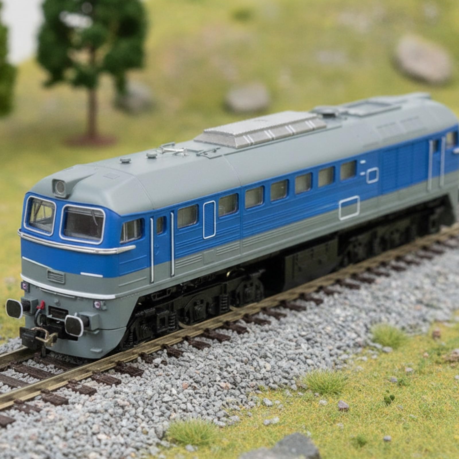 Locomotive Miniature Ho 1/87 | Maqute Ferroviaire, véridique, Train, pr Vitrine D'exposition, Collectionneurs, Bleu