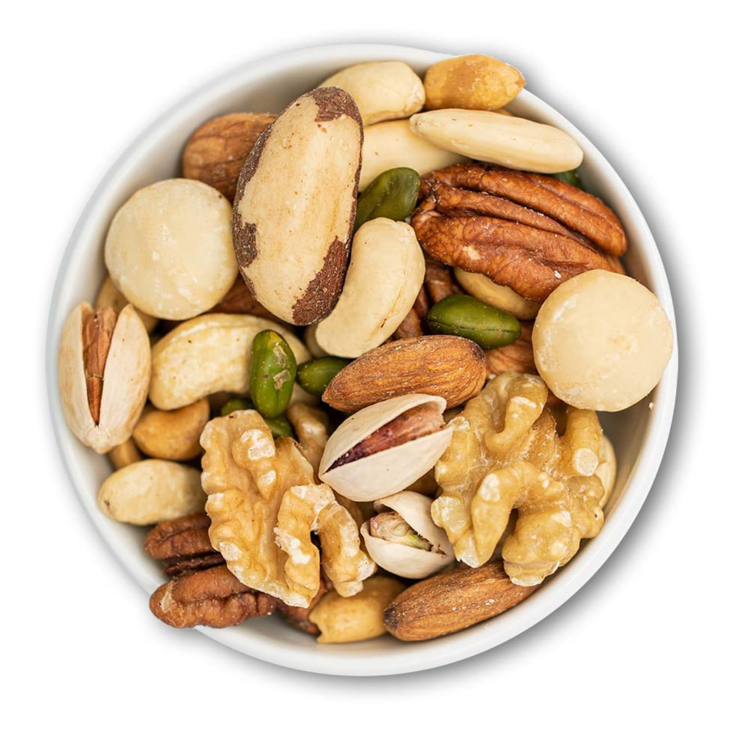 1001 Frucht Nussmischung Ohne Haselnüsse Naturbelassen 1kg I Ohne Rosinen & Sultaninen I Natürliche Mischung Ohne Zusätze