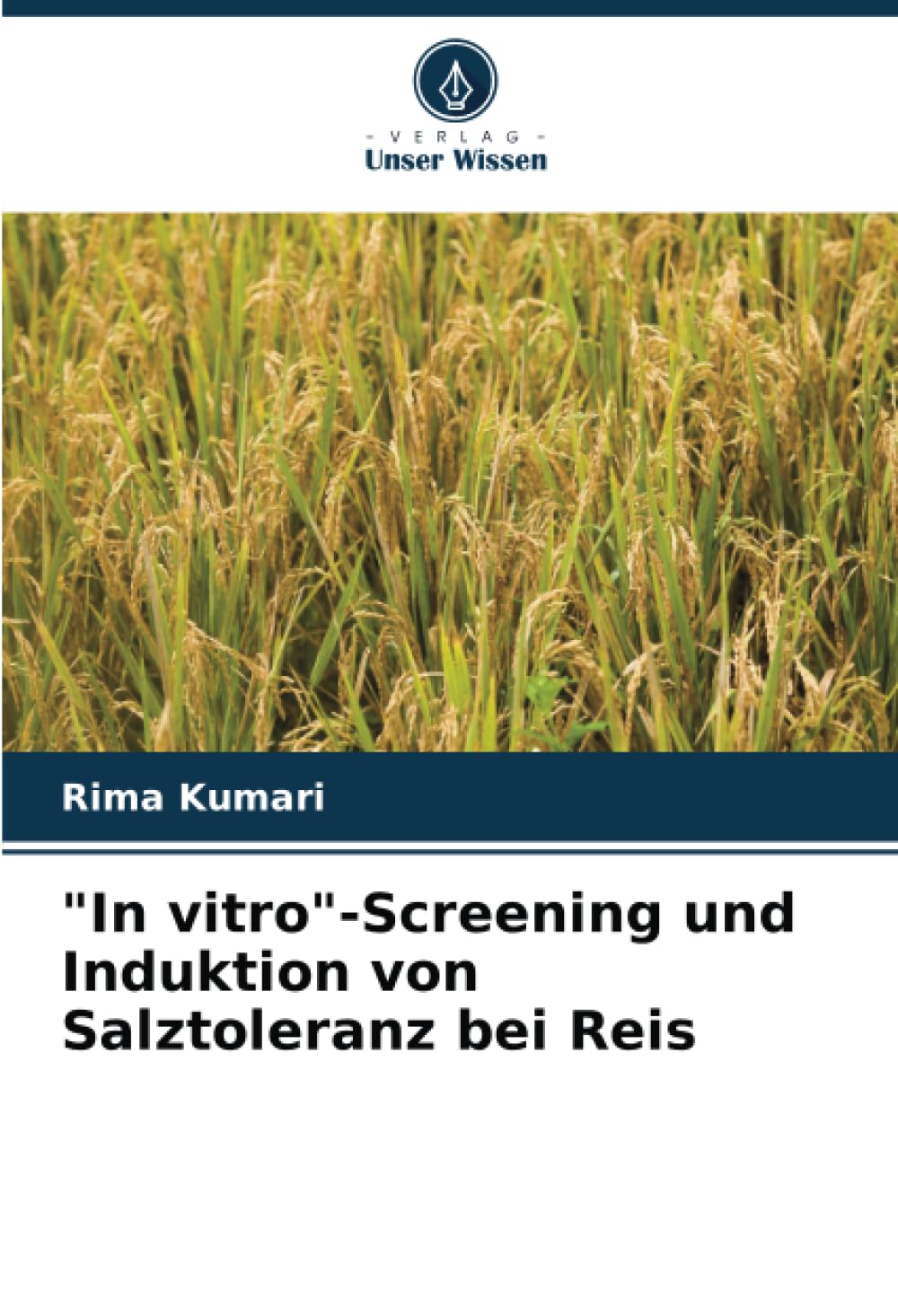 "In vitro"-Screening und Induktion von Salztoleranz bei Reis