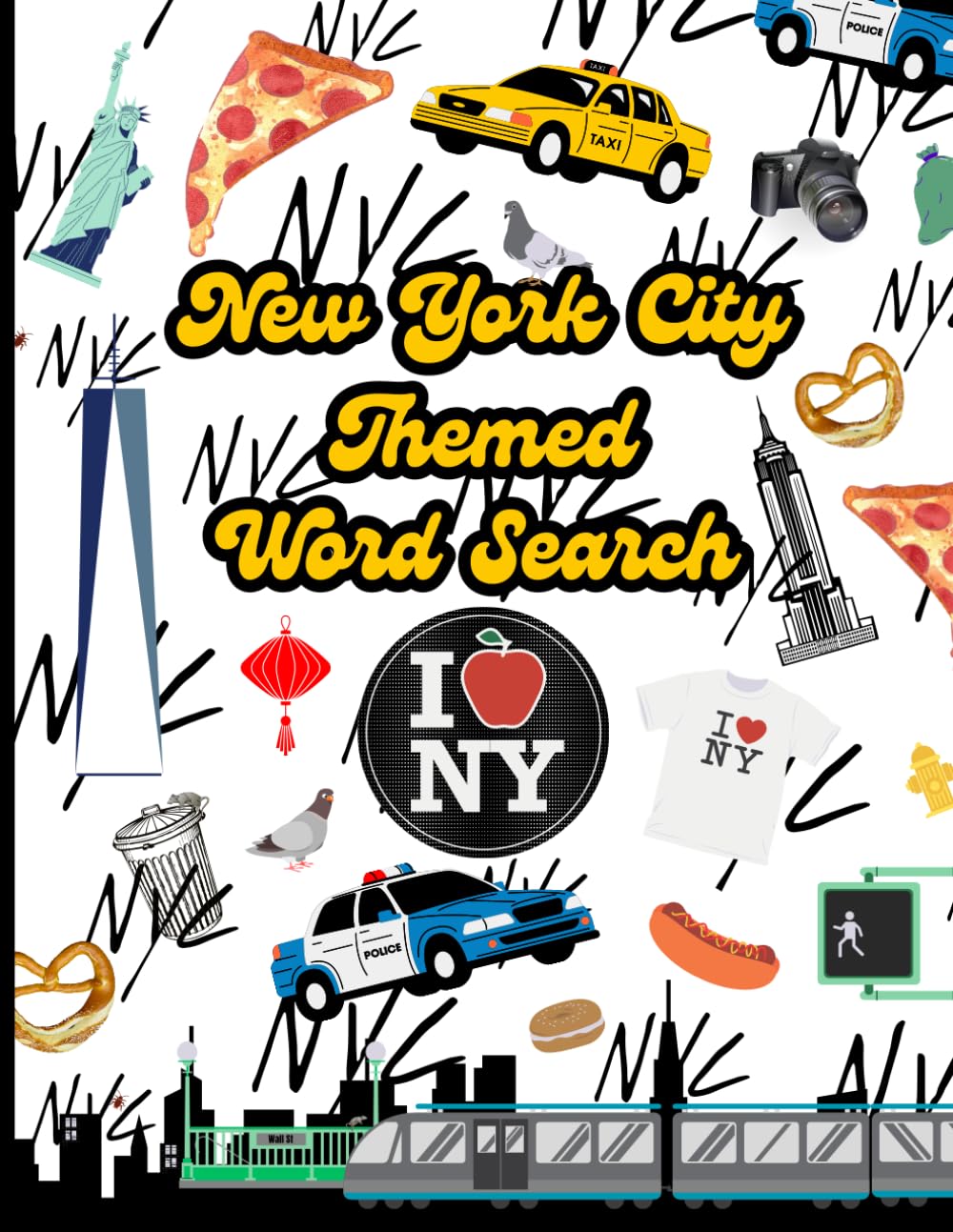 New York City Themed Word Search