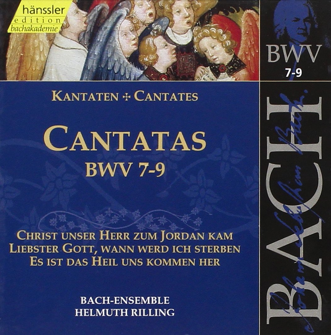 92003 Johann Sebastian Bach Bach: Cantatas, Bwv 7-9 (Edition Bachakademie Vol 3