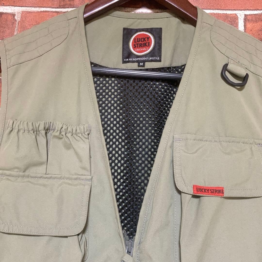 【希少】LUCKY STRIKE★ラッキーストライク★フィッシングベスト★企業物 Amazon.co.jp: LUCKY STRIKEラッキーストライクフィッシング