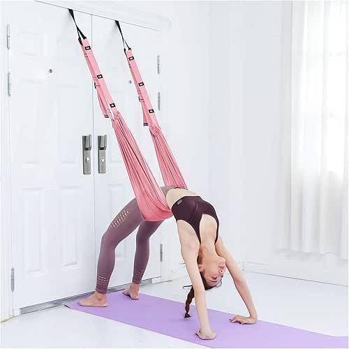 Leg Stretcher Strap, Stretching Equipment with Door Anchor Flexibility Trainer