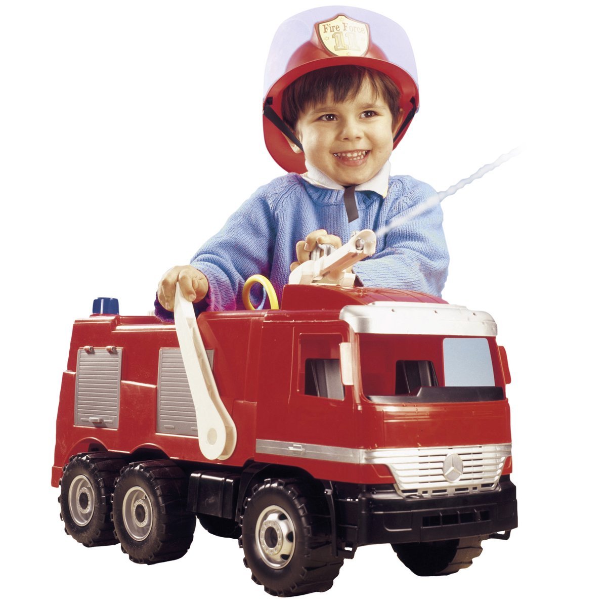 Lena Starke Riesen Feuerwehr Spielauto, rot