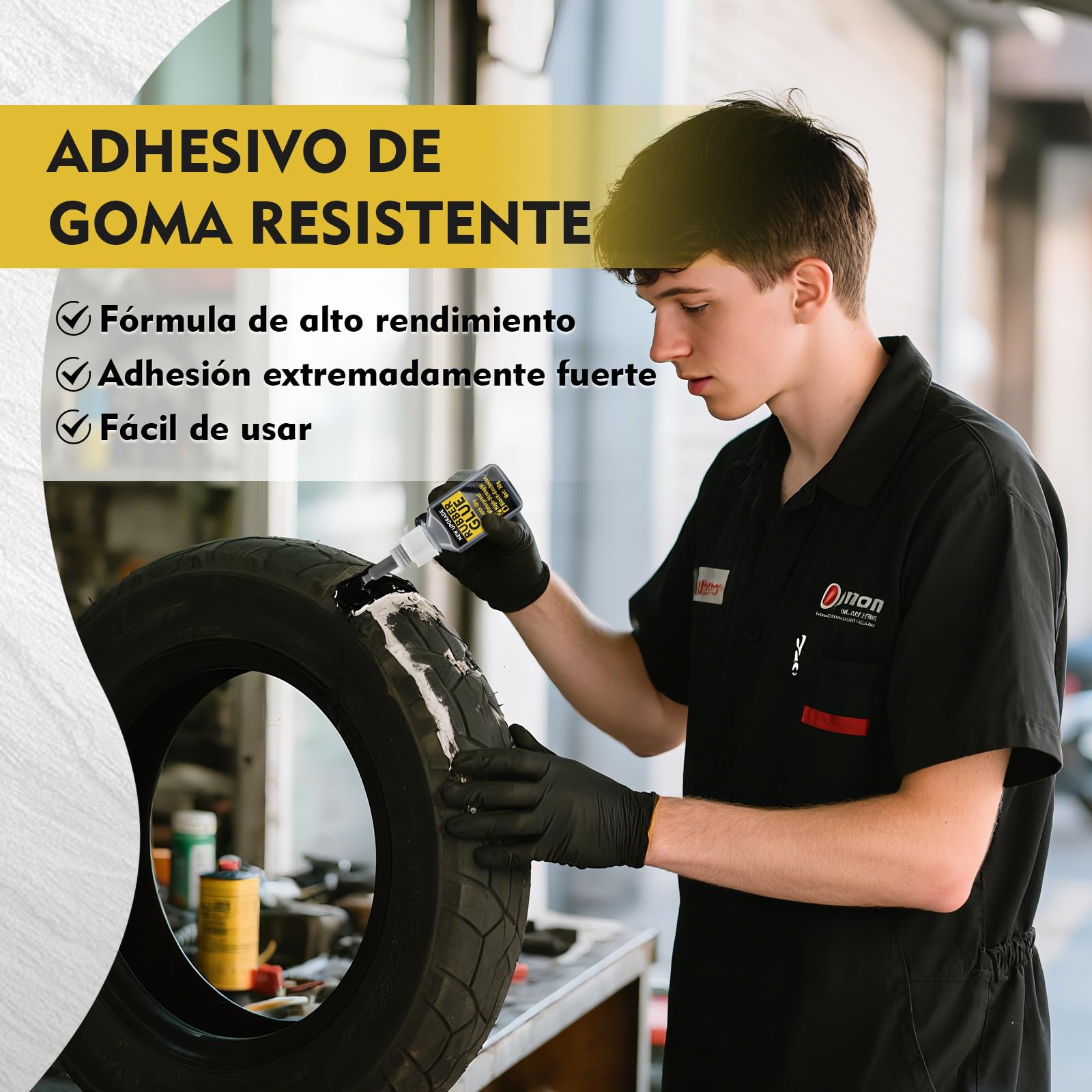 Pegamento Goma extrafuerte e impermeable, Pegamento Zapatos, 30 g, de secado rápido, para plástico, impermeable, para zapatos, productos de caucho y neumáticos. Incluye 3 goteros