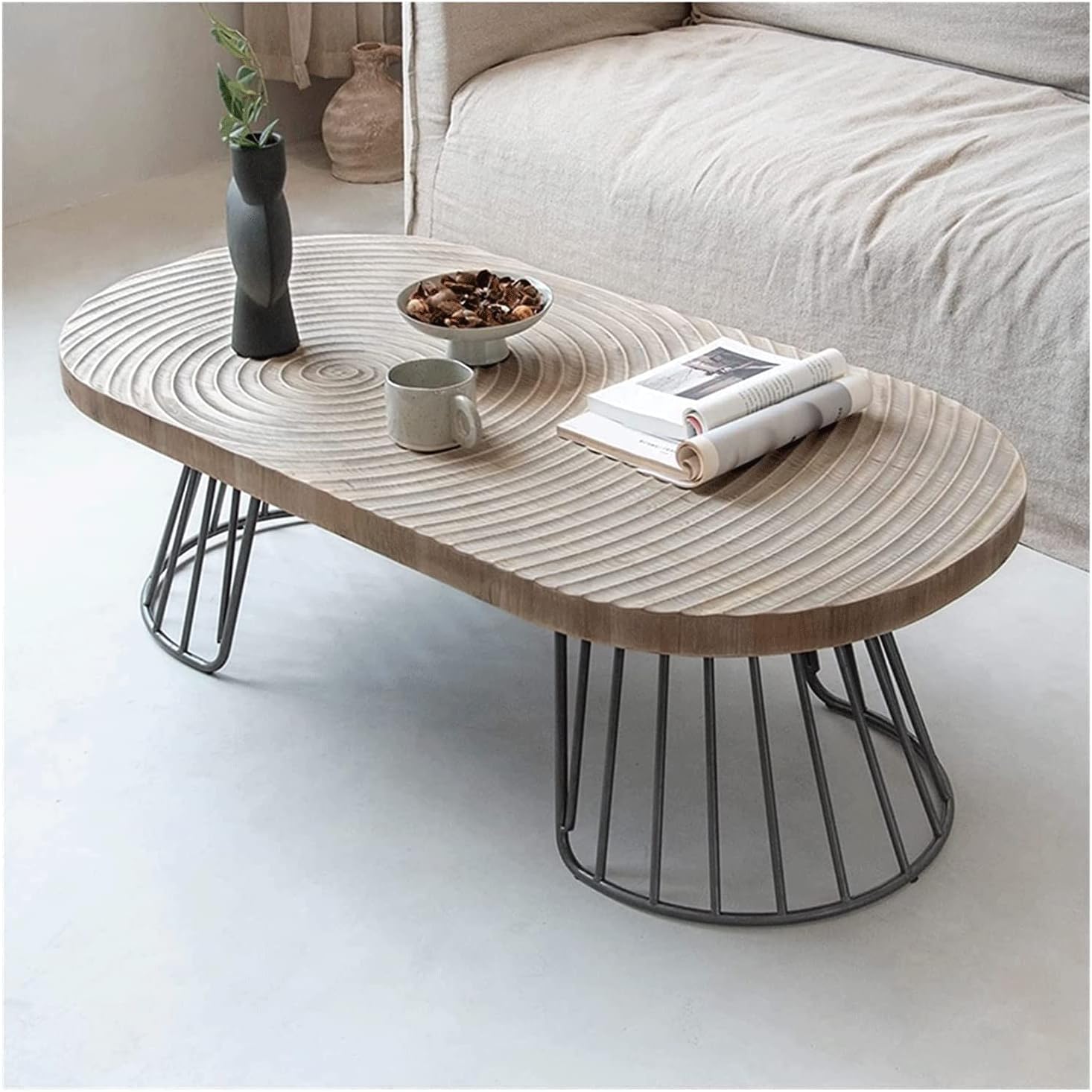 年輪コーヒーテーブル(単品) 年輪コーヒーテーブル