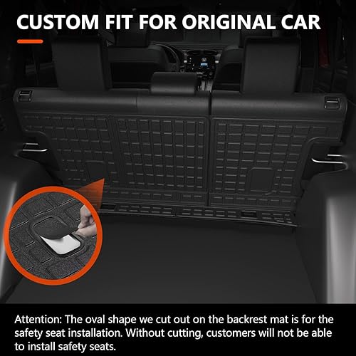 Miniatura 55 de powoq Fuel Floor Mat Compatible with 2017-2022 Honda CRV Trunk Mat Floor Liner TPE Cargo Mat Replacement for 2017-2022 Honda CRV Accessories