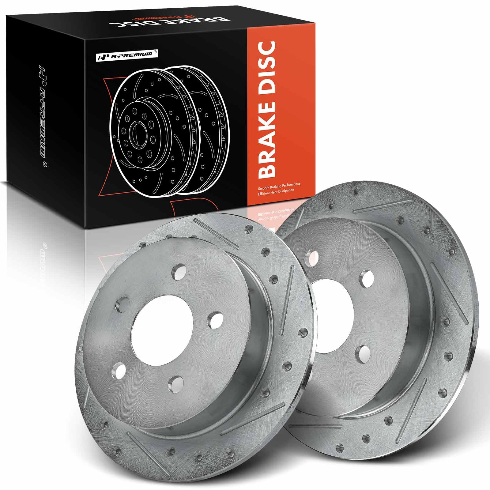 EBC Premium Front Rotors (256x24mm) | 92-94 Dodge Colt Vista 1.8 main image 0