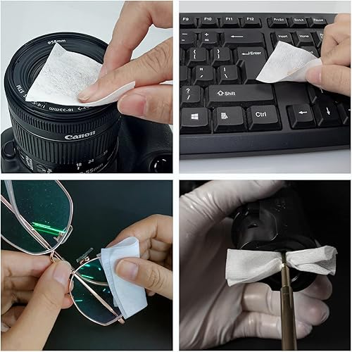 Miniatura 8 de 1400 PCS Gun Cleaning Patches in Plastic Box, Highly Absorbent Gun Cleaning Cloths Lint Free Gun Wipes, 2'' Gun Patches for .22 .30-.45 Cal,