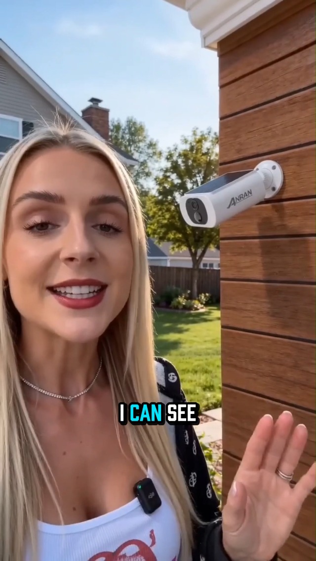 Amazon.com : ANRAN 2K Cameras for Home Security Outside, Solar