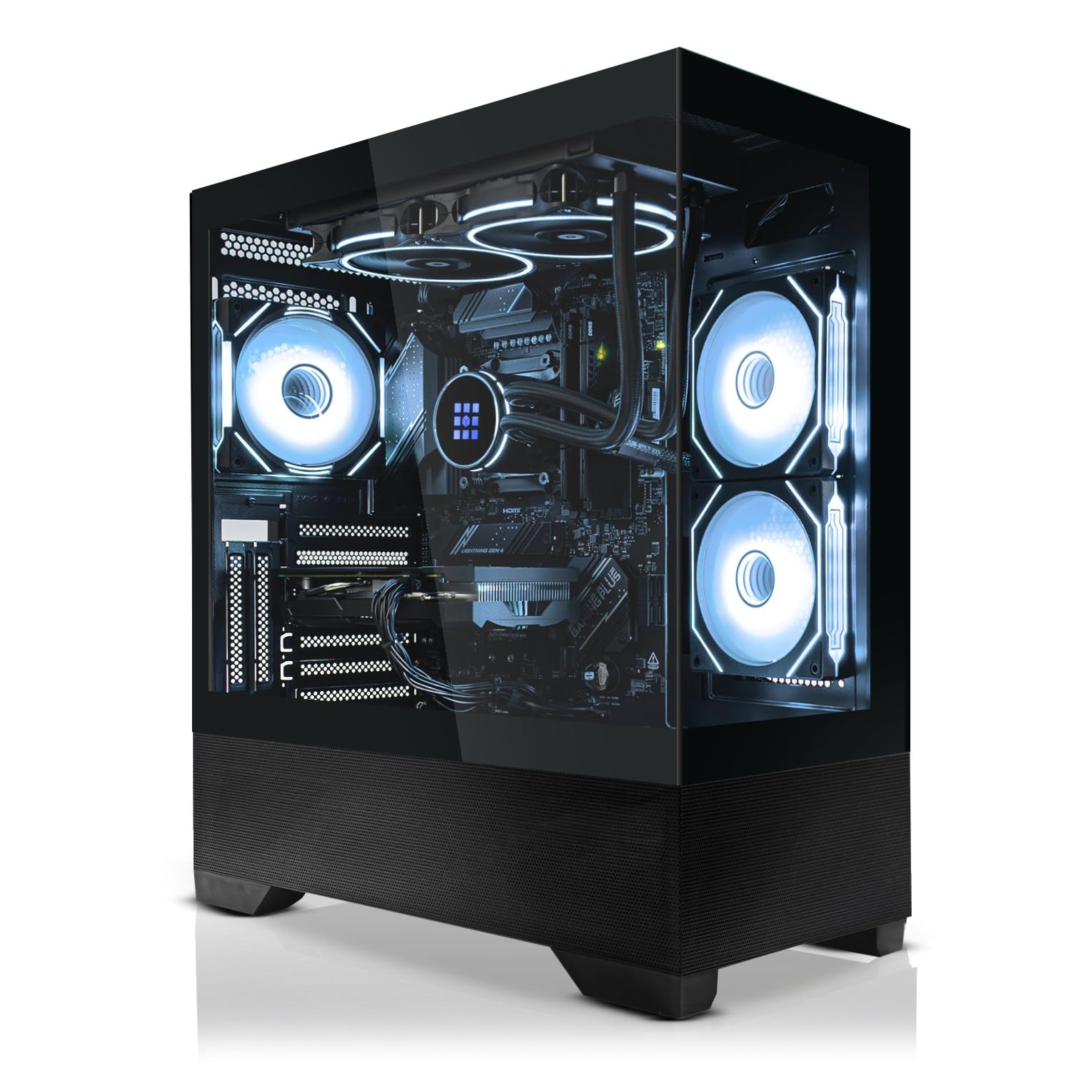 SYSTEMTREFF PC Gamer High-End AMD Ryzen 7 9800X3D 8x5.2GHz