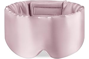 100% Mulberry Silk Sleeping Mask, Light Plum