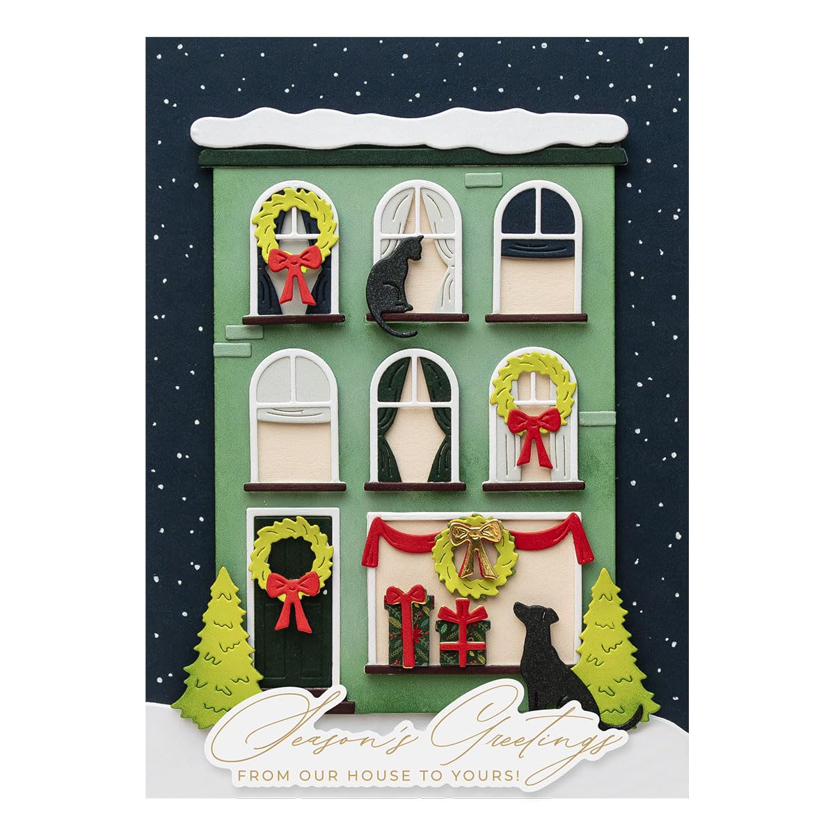 City Holiday Stanzschablonen aus der City Holiday Collection von Yana Smakula