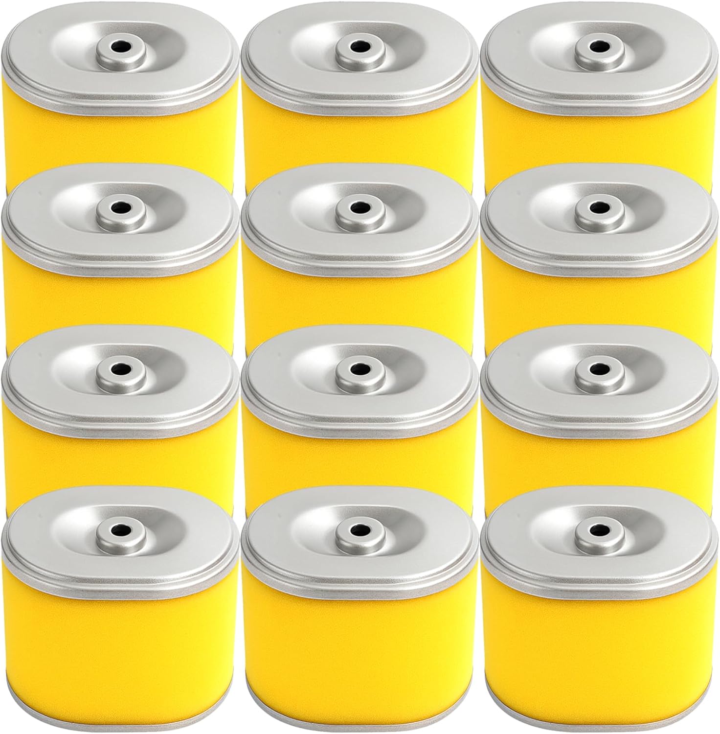 12 Packs 17210-ZE1-505 Air Filter Fit for 5.5HP 6.5HP GX140 GX160 GX200 Engines Air Cleaner Replace 17210-ZE1-517 17210-ZE1-822 17210-ZE1-505