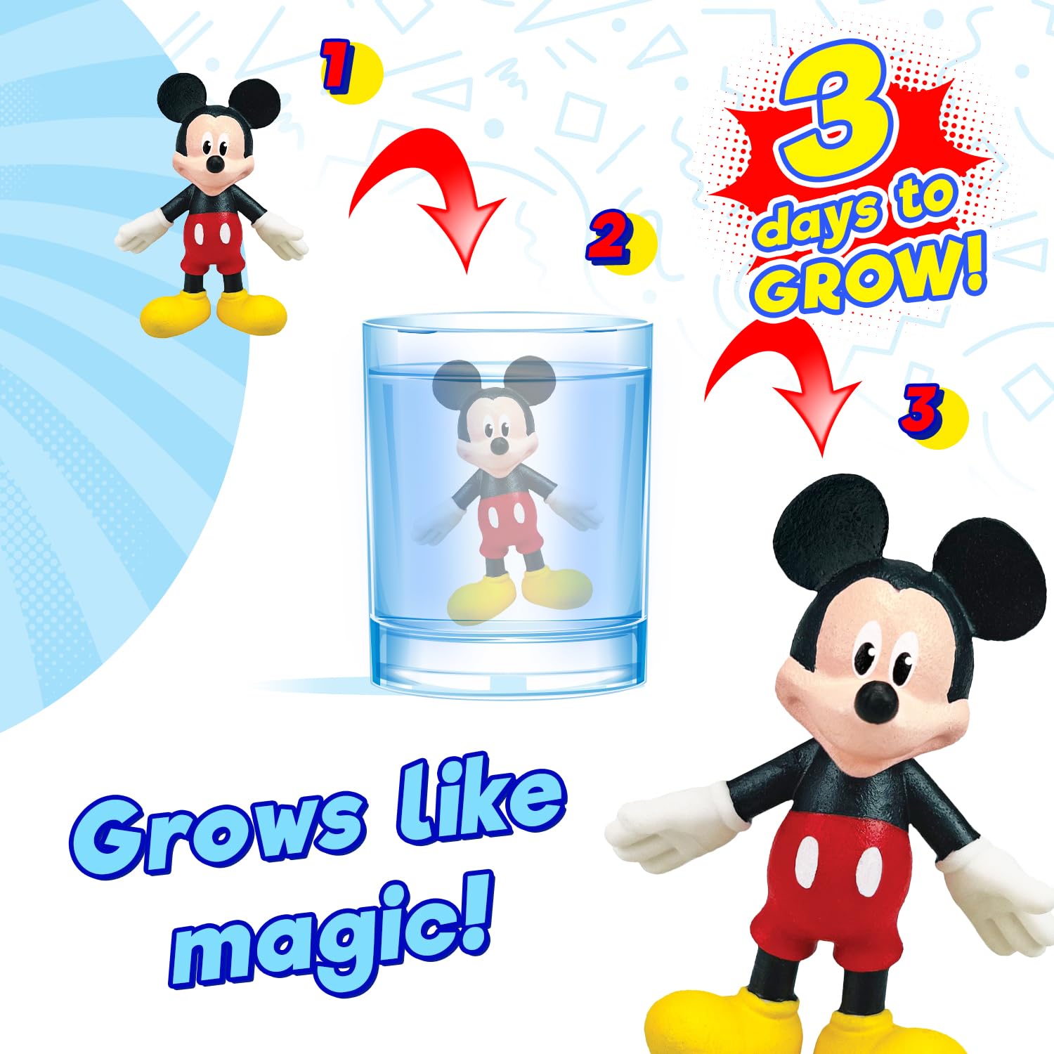 Amazon.com: JA-RU Disney Minnie Mouse Magic Grow Water Growing