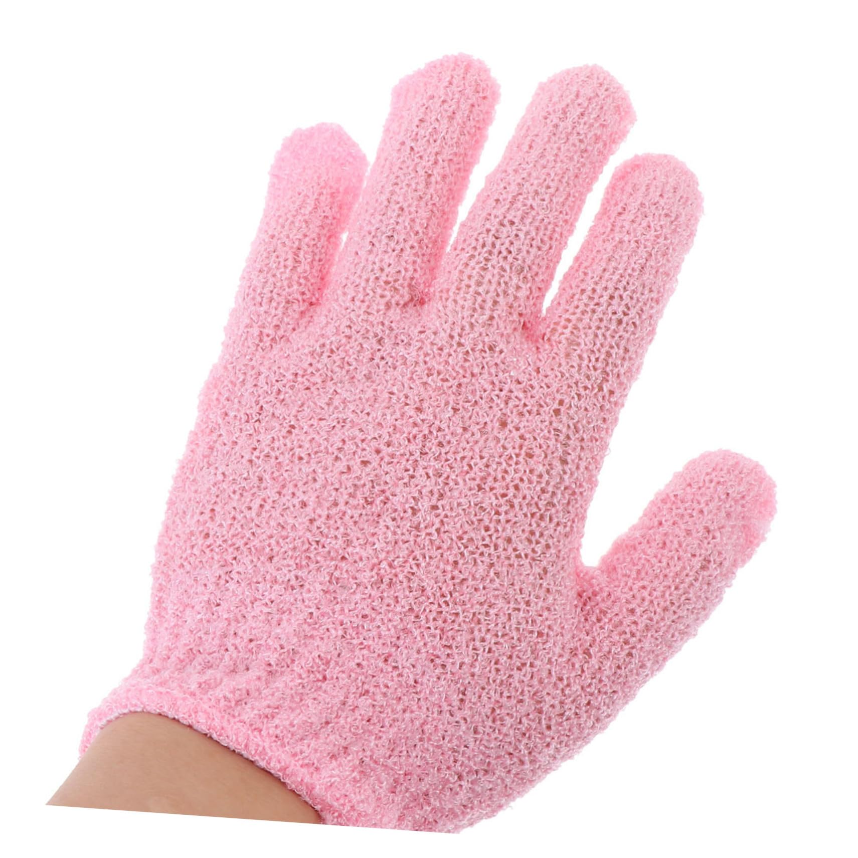 Baluue 16paia Guanti Esfolianti Da Bagno in Nylon Di Guanti Da Doccia Cinque Dita Per Rimuovere La Morta Accessori Per Pulizia Del Corpo Per Uomo e Donna
