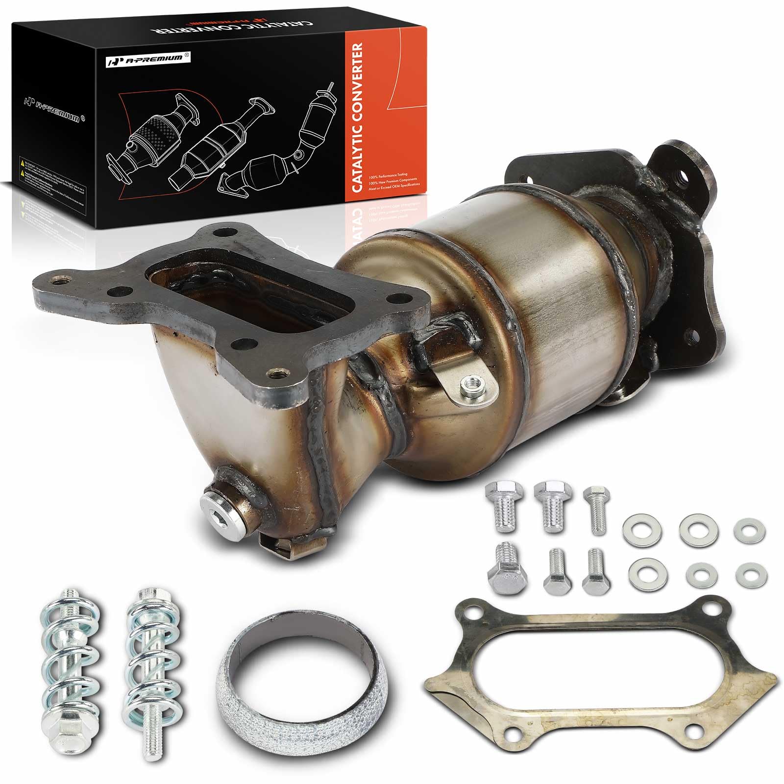 【ゴンタ】 Amazon.com: A-Premium Catalytic Converter Kit Direct-Fit