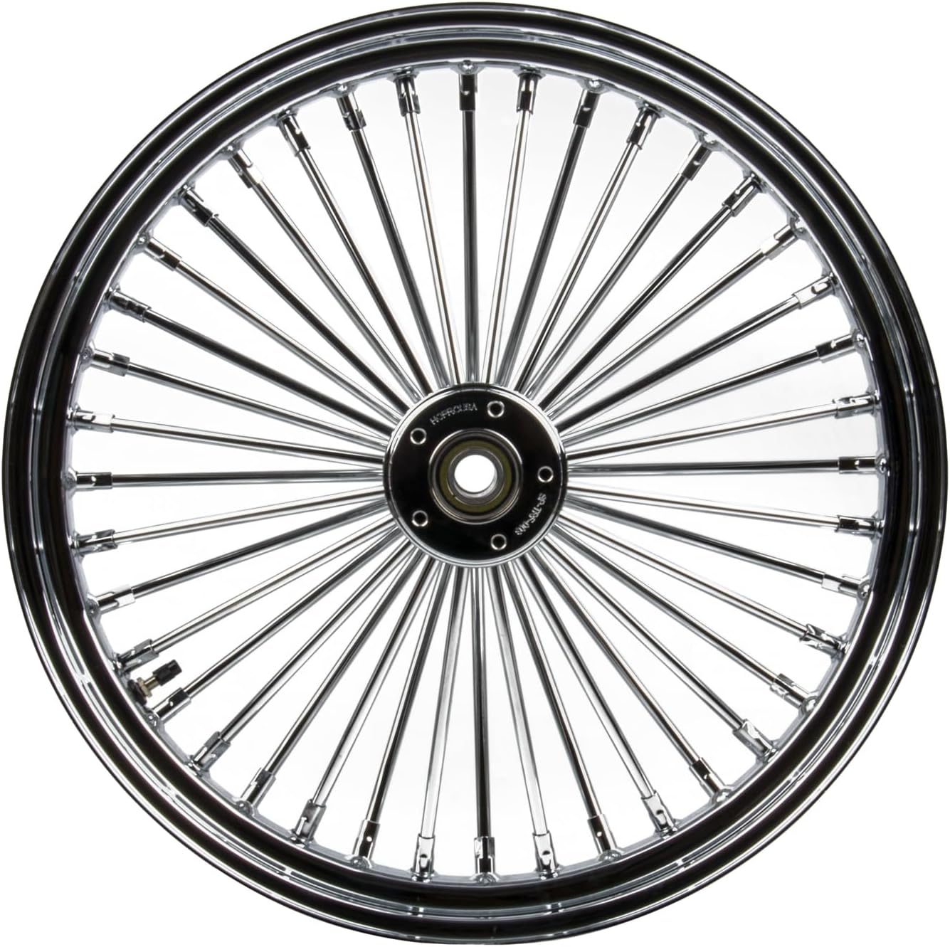 21x3.25" Front&Rear Wheel for '14-later Harley Touring Dual Disc with Abs Bearing for FLTR/FLHT/FLHX/FLHR Chrome Spokes Tubeless Spoke Wheel