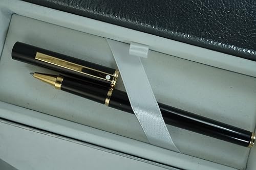 Miniatura 2 de Sheaffer Fabricado en los Estados Unidos, lacado negro con citas de oro de 22 quilates y diario a juego en caja de regalo