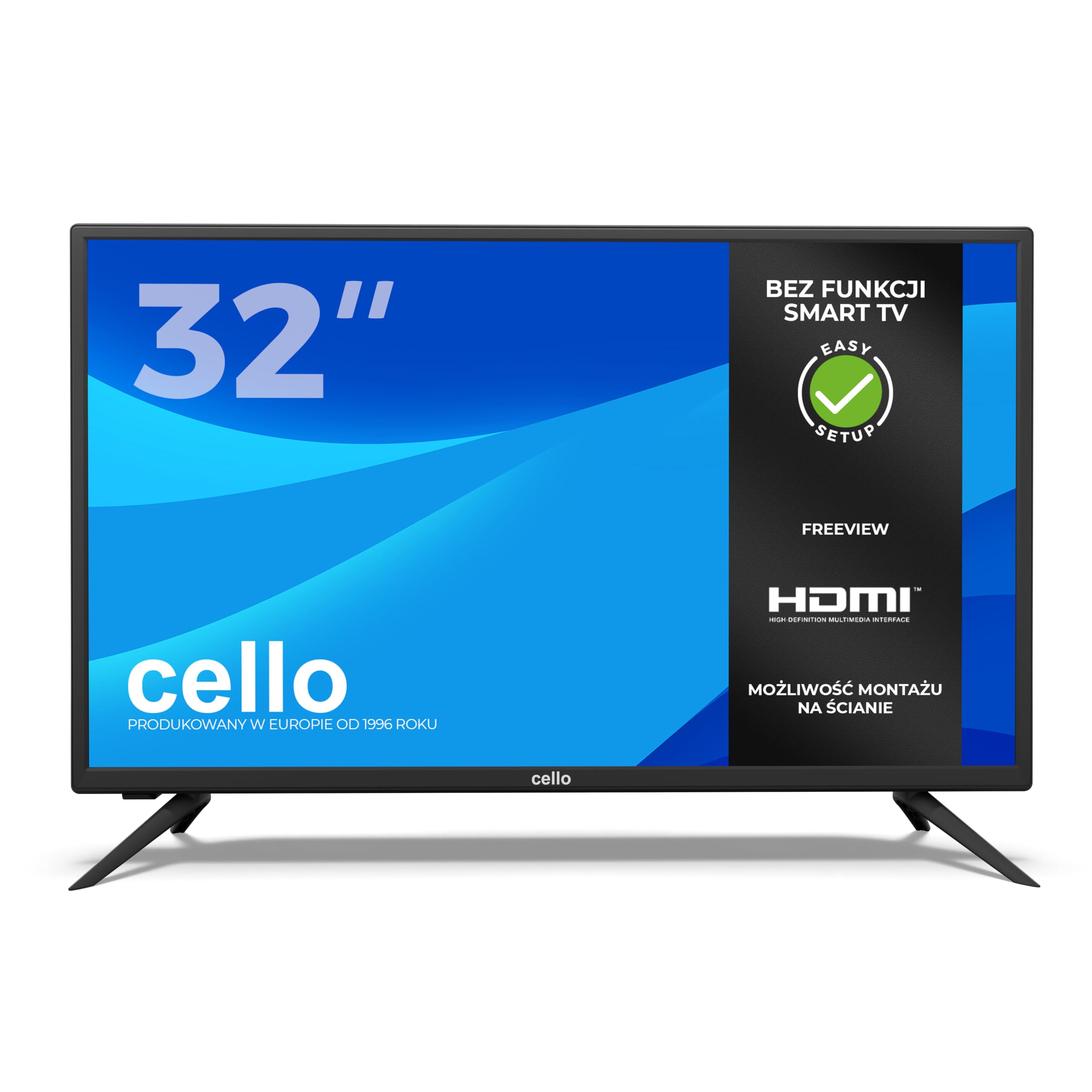 Cello C3220DVBDE 32" (80 cm Diagonale) Telewizor LED DVB-S, HD Ready