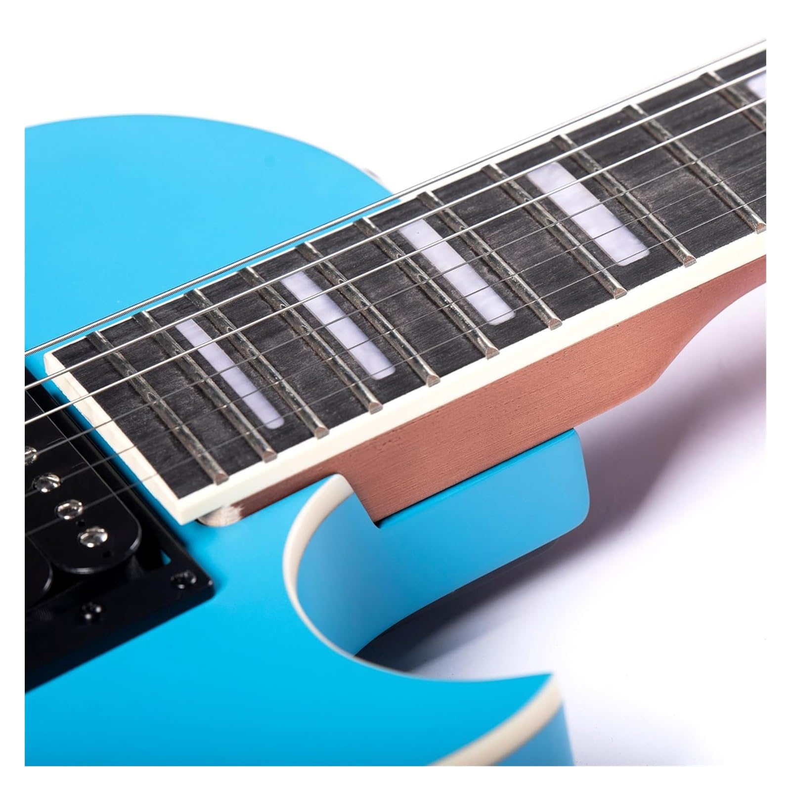 Solidna Gitara Elektryczna Z Klonowym Gryfem I Kolorowym Korpusem Z Topoli(Yellow)